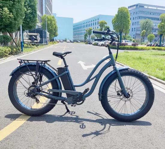 48V 500W Beach Cruiser Ebike Dirt Bike Motorrad Fett Reifen Berg Elektrisches Fahrrad