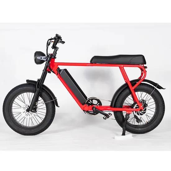 2022 Beliebtestes Retro-Elektrofahrrad 20 * 4 Zoll Offroad E